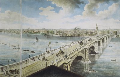 Panoramic View of London, 1792-93 by Robert Barker